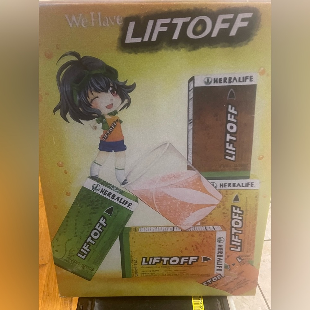 Alife Liftoff Anime Wall Art - Green, Yellow, Brown